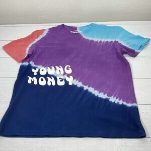 AMERICAN EAGLE X Young Money Tie Dye Short Sleeve Shirt Size XS